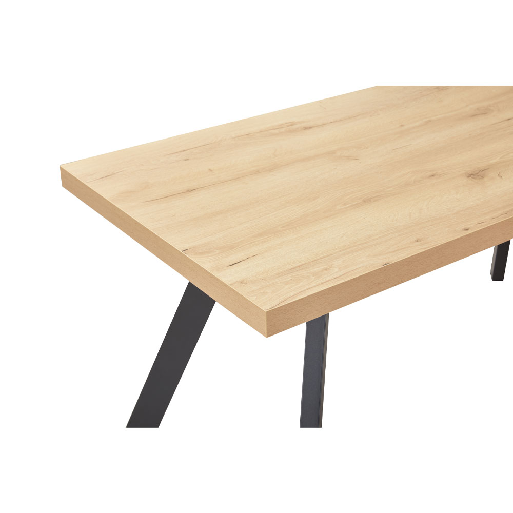 DRUVO ΤΡΑΠΕΖΙ ΦΥΣΙΚΟ 160x80x76 - Image 4