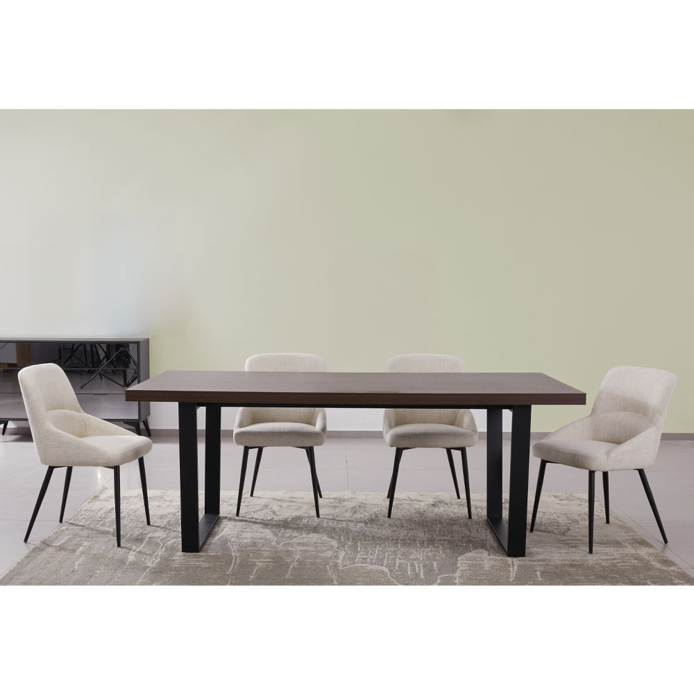 NUEZ ΤΡΑΠΕΖΙ ΚΑΡΥΔΙ 200x100x76 - Image 2