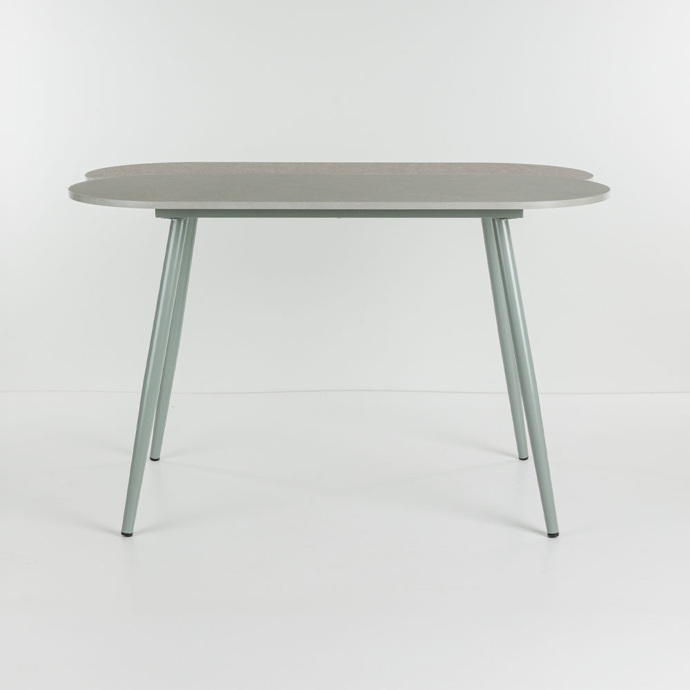 ITALIAN ΤΡΑΠΕΖΑΡΙΑ SET 4+1 ΠΕΤΡΑ ΑΝΟΙΧΤΟ ΓΚΡΙ 120x75x75cm - Image 5