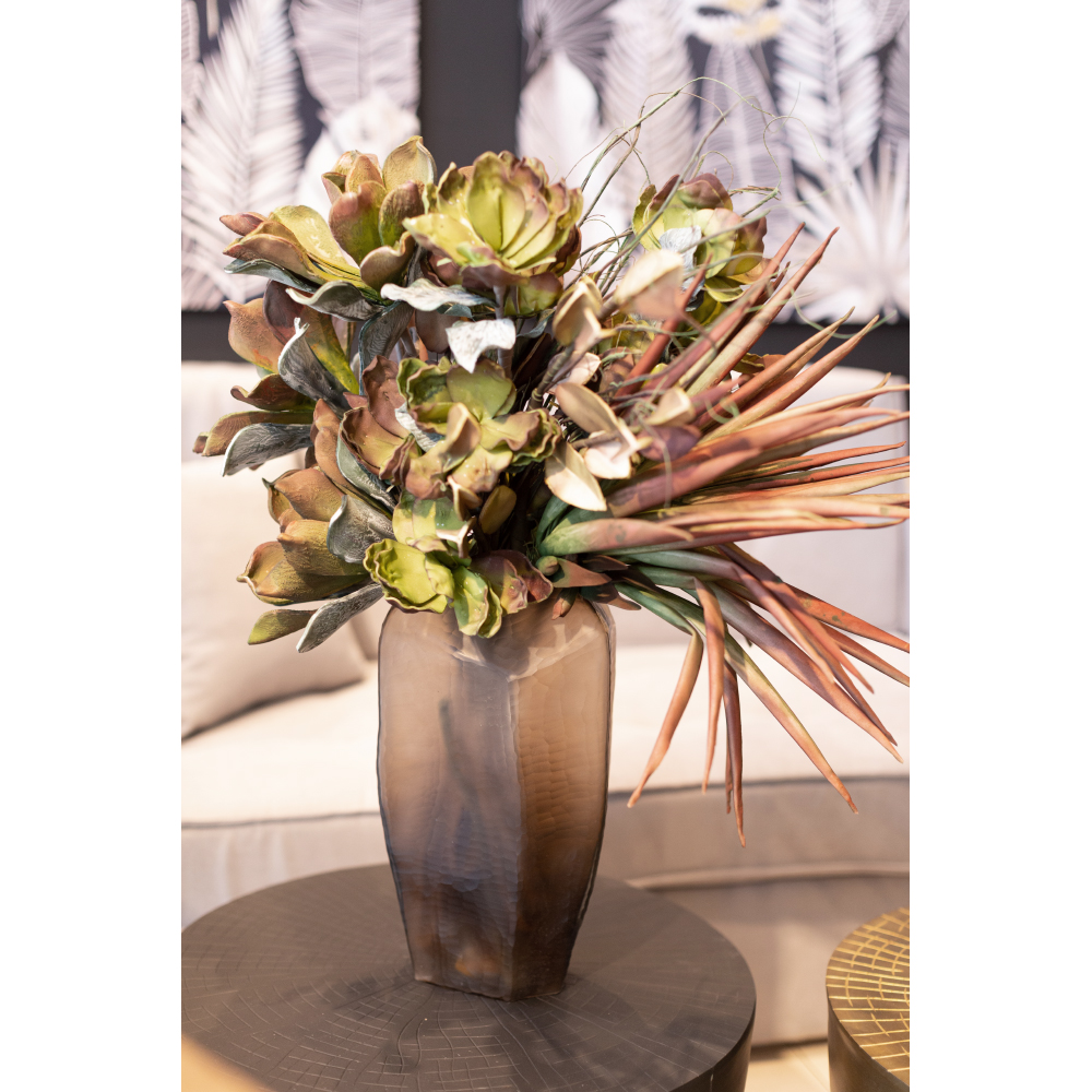 CISEAU HONEY ΒΑΖΟ 21x12x38 ΓΥΑΛΙ ΚΑΦΕ - Image 2