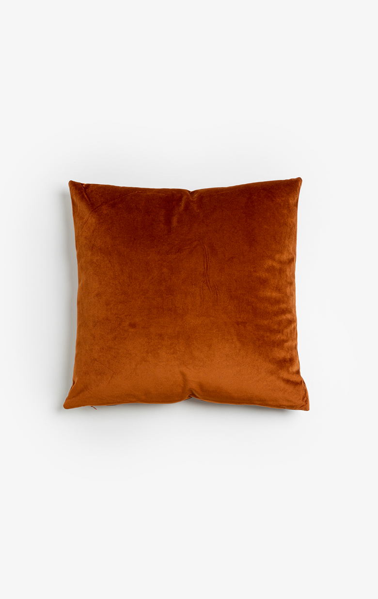 VENTALIA ΔΙΑΚΟΣΜΗΤΙΚΟ ΜΑΞΙΛΑΡΙ 45x45 ΒΕΛΟΥΔΟ TERRACOTTA ΧΡΥΣΟ - Image 2