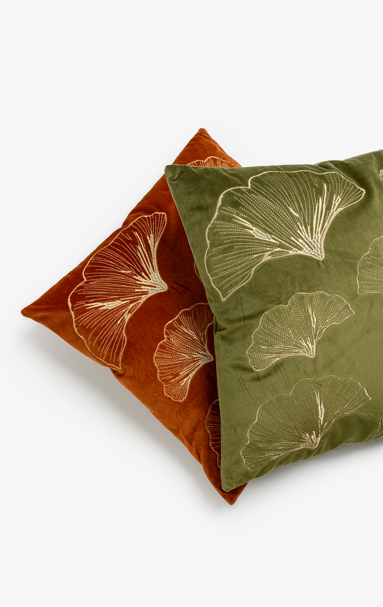 VENTALIA ΔΙΑΚΟΣΜΗΤΙΚΟ ΜΑΞΙΛΑΡΙ 45x45 ΒΕΛΟΥΔΟ TERRACOTTA ΧΡΥΣΟ - Image 5