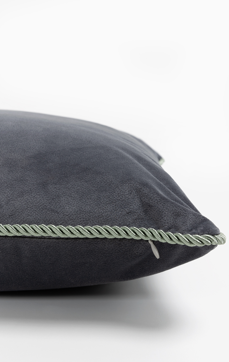 SOLID ΔΙΑΚΟΣΜΗΤΙΚΟ ΜΑΞΙΛΑΡΙ 50x50 ΒΕΛΟΥΔΟ ΓΚΡΙ - Image 2