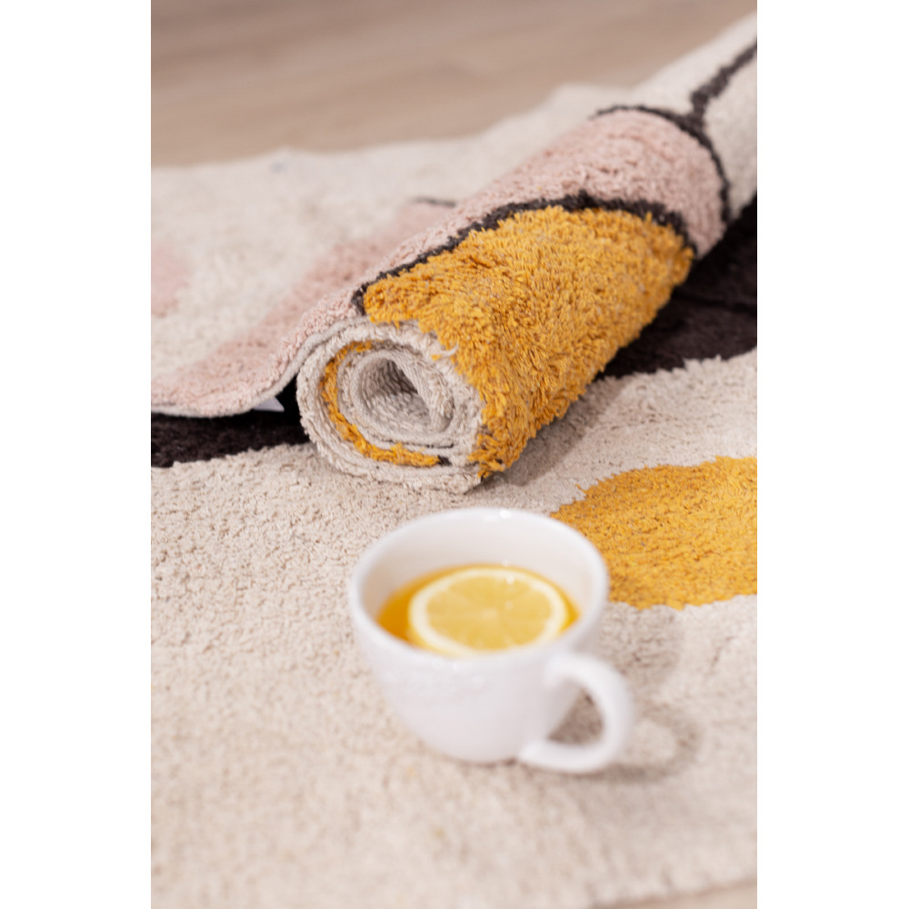 GEOMETRIC ΧΑΛΑΚΙ 60x90 ΒΑΜΒΑΚΙ ΠΟΛΥΧΡΩΜΟ - Image 3