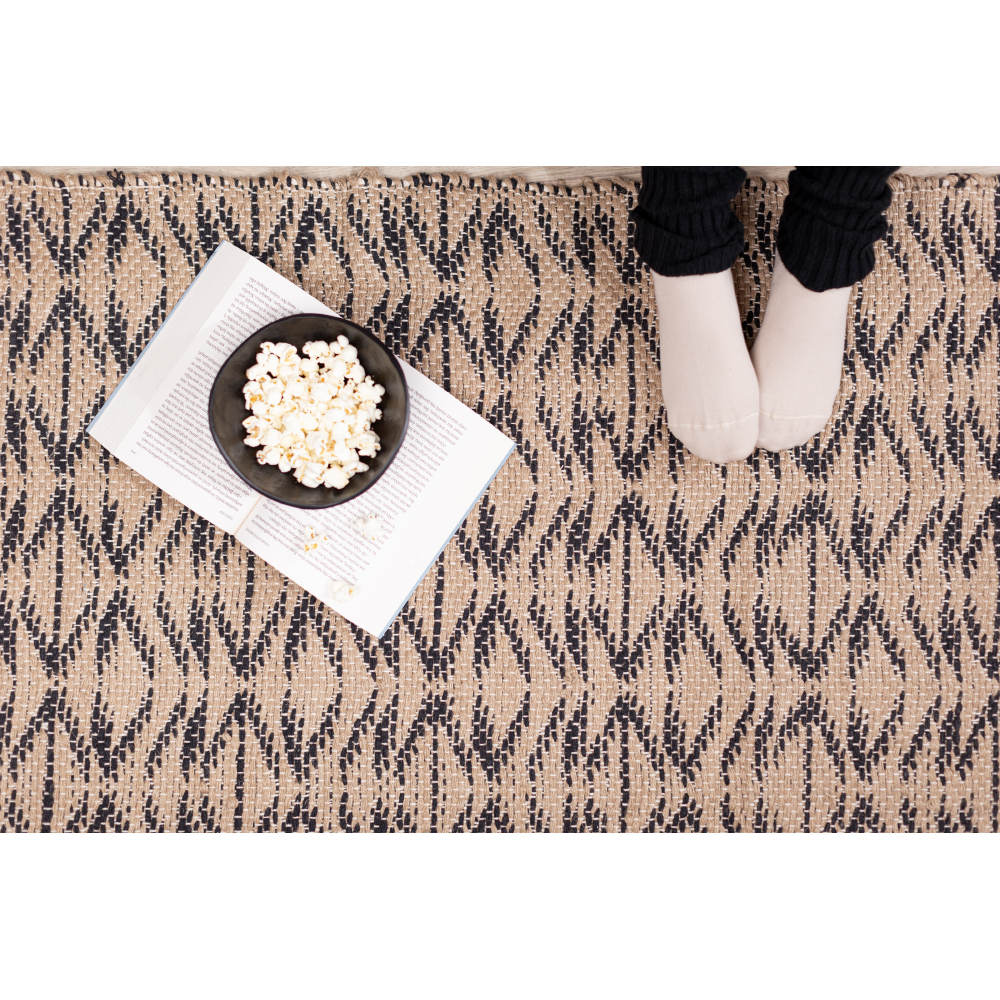 AFRICA ΧΑΛΑΚΙ 60x90 ΓΙΟΥΤΑ ΜΑΥΡΟ ΜΠΕΖ ΒΑΜΒΑΚΙ - Image 3