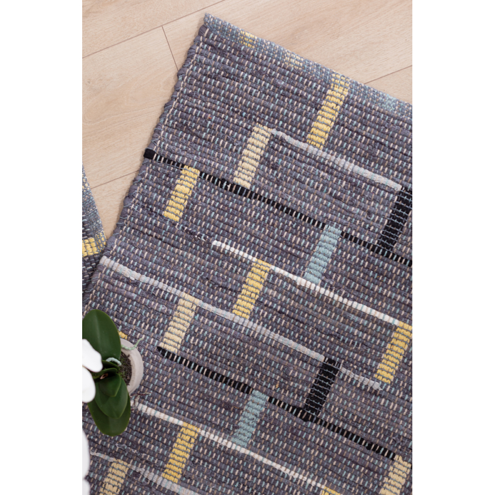 BOX ΧΑΛΙ ΔΙΑΔΡΟΜΟΥ 70x150 ΒΑΜΒΑΚΙ ΜΠΛΕ ΜΠΕΖ - Image 3