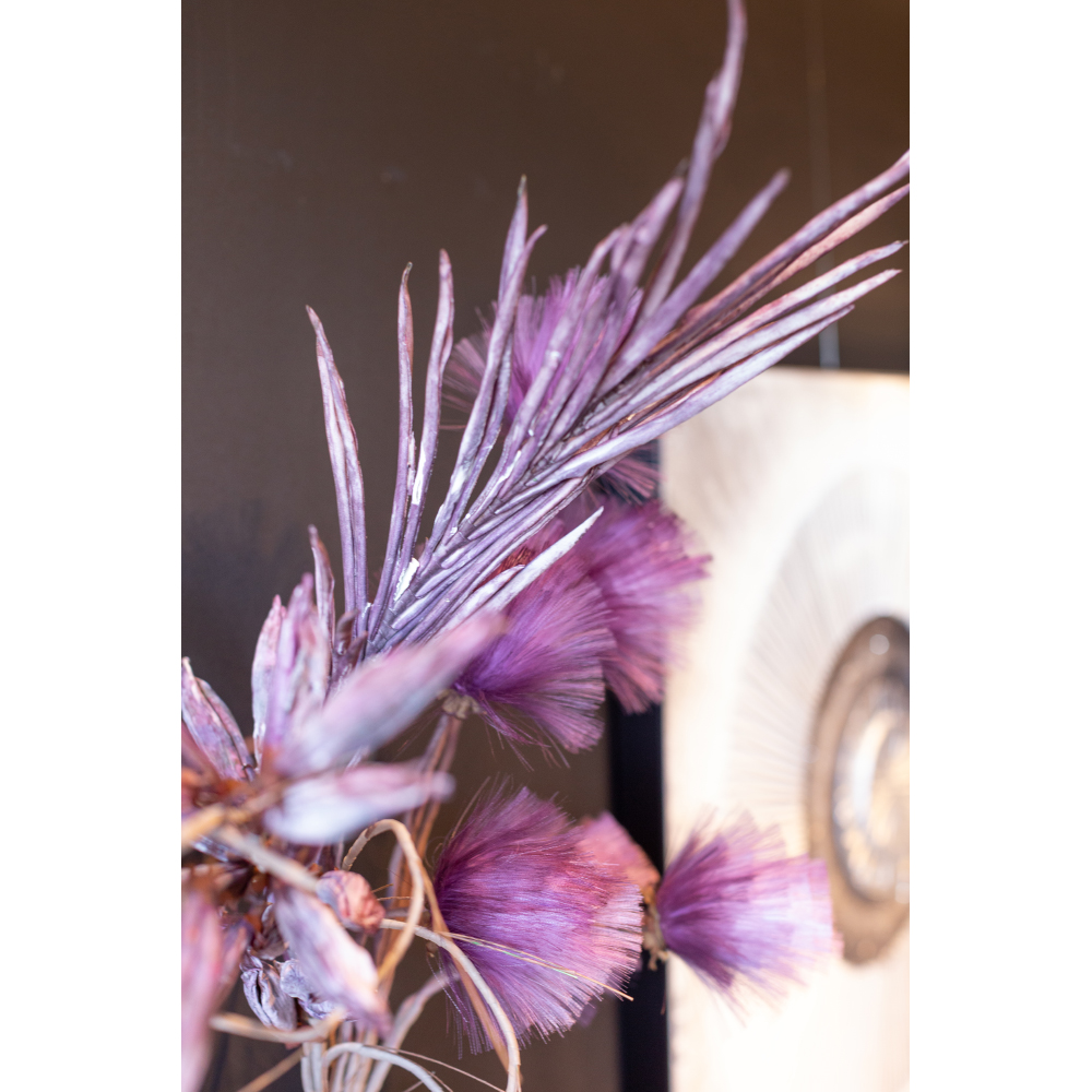 MAUVE ΚΛΑΔΙ ΤΕΧΝΗΤΟ 125 EVA FOAM ΜΩΒ - Image 3