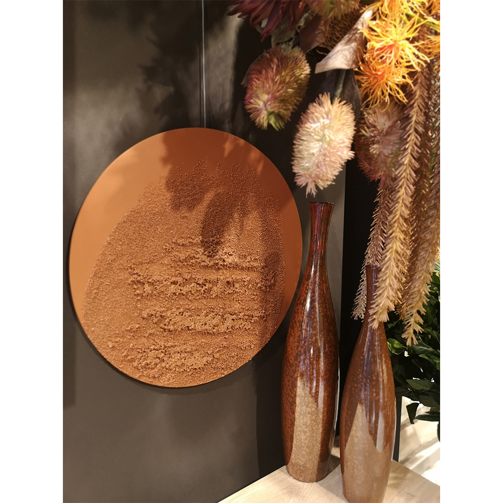 BERJAL ΠΙΝΑΚΑΣ ΔΙΑΚΟΣΜΗΣΗΣ 50x50x1 MDF ΚΑΦΕ - Image 2