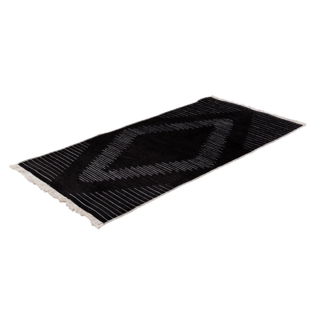 SIGHT ΧΑΛΙ ΔΙΑΔΡΟΜΟΥ 80x170 ΥΦΑΣΜΑ ΜΑΥΡΟ ΓΚΡΙ - Image 2