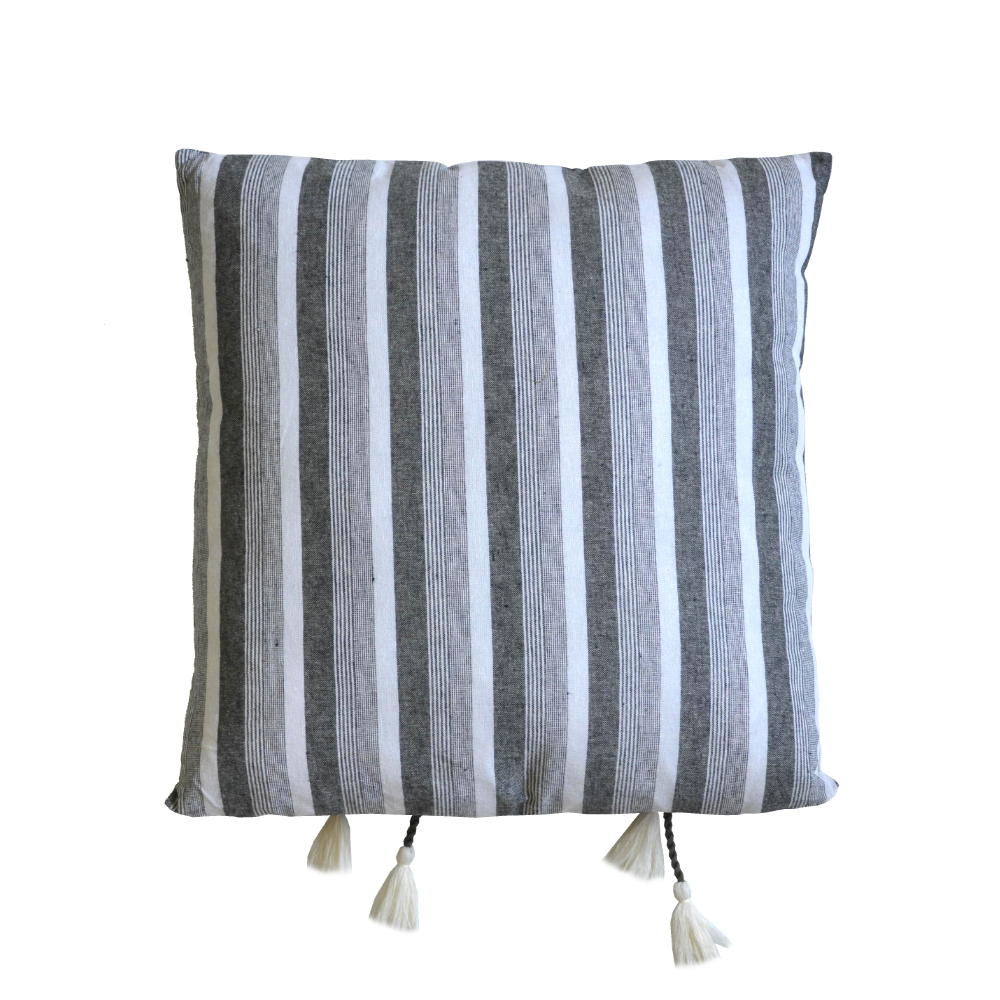 SABLE 6 ΔΙΑΚΟΣΜΗΤΙΚΟ ΜΑΞΙΛΑΡΙ 50x50cm ΒΑΜΒΑΚΙ ΓΚΡΙ - Image 2