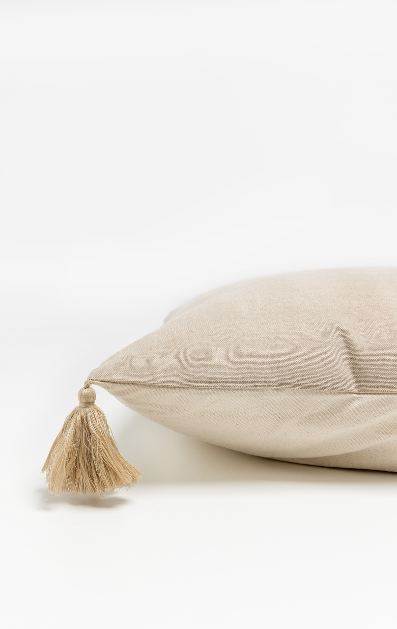 SABLE 8 ΔΙΑΚΟΣΜΗΤΙΚΟ ΜΑΞΙΛΑΡΙ 45x45cm ΒΑΜΒΑΚΙ ΜΠΕΖ - Image 3