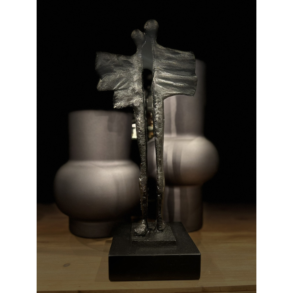 EROS ΔΙΑΚΟΣΜΗΤΙΚΗ ΦΙΓΟΥΡΑ 15x12x37 POLYRESIN ΜΑΥΡΟ - Image 3