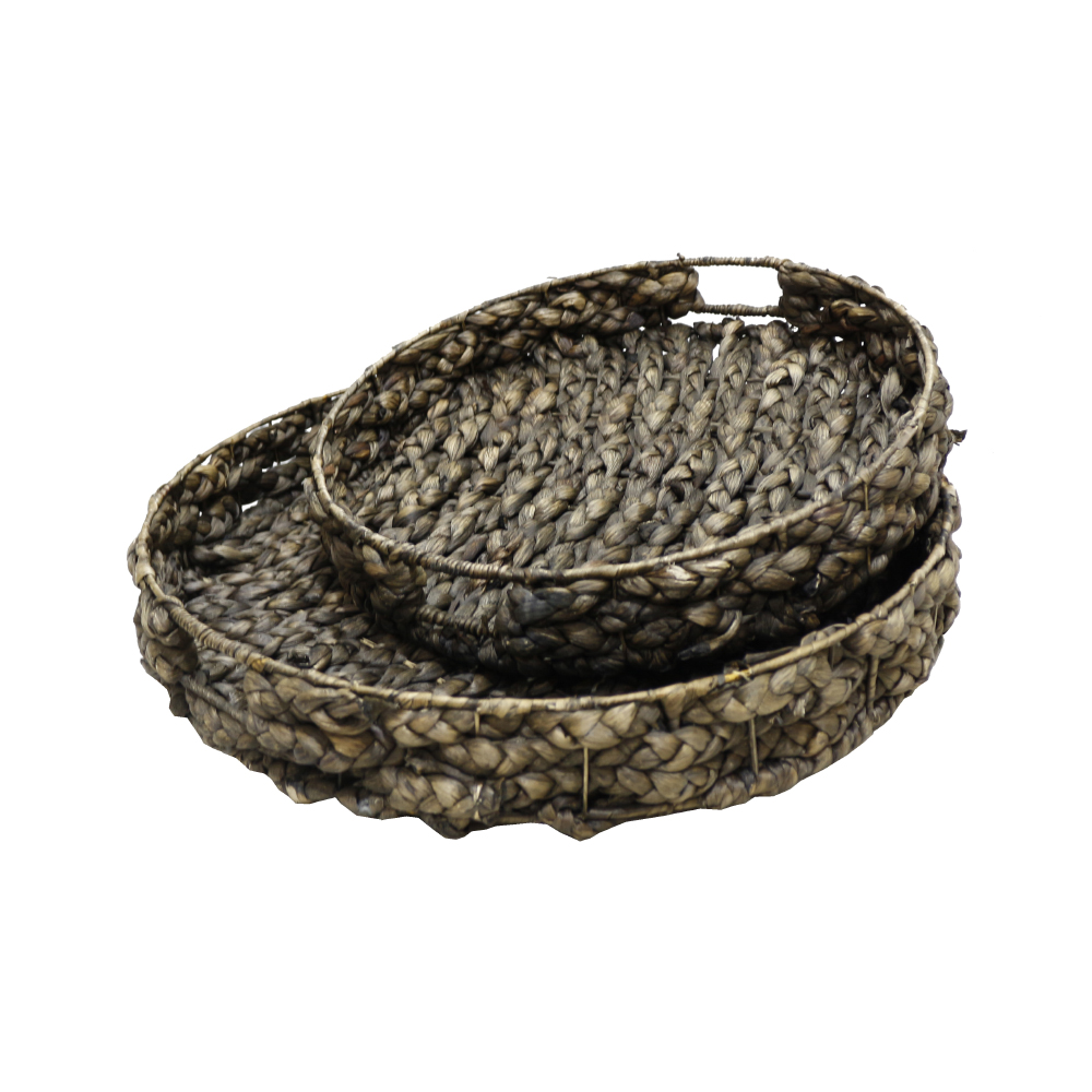 SALV ΔΙΣΚΟΣ SET 2ΤΜΧ 50x50x8 ΥΑΚΙΝΘΟΣ ΦΥΣΙΚΟ ΜΑΥΡΟ ΣΙΔΕΡΟ - Image 3