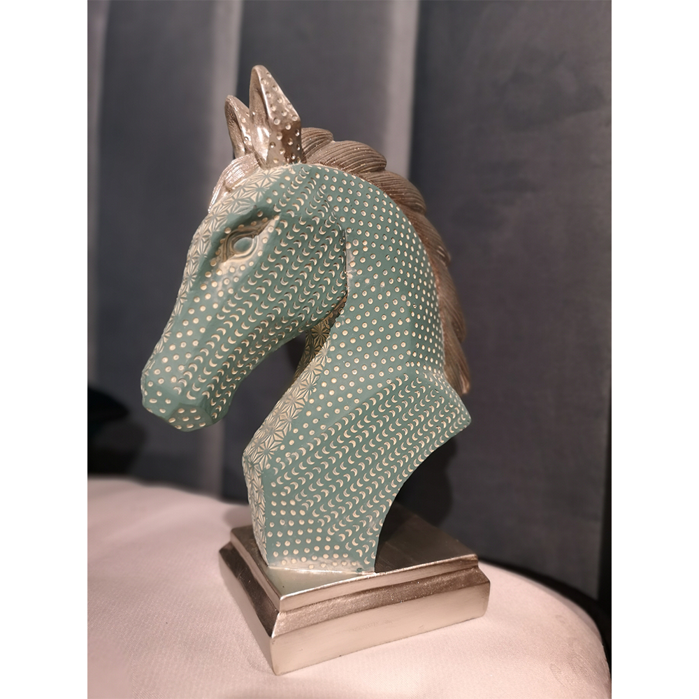 KOOS ΔΙΑΚΟΣΜΗΤΙΚΟ ΑΛΟΓΟ 20x11x27 POLYRESIN ΜΕΝΤΑ ΑΣΗΜΙ - Image 2