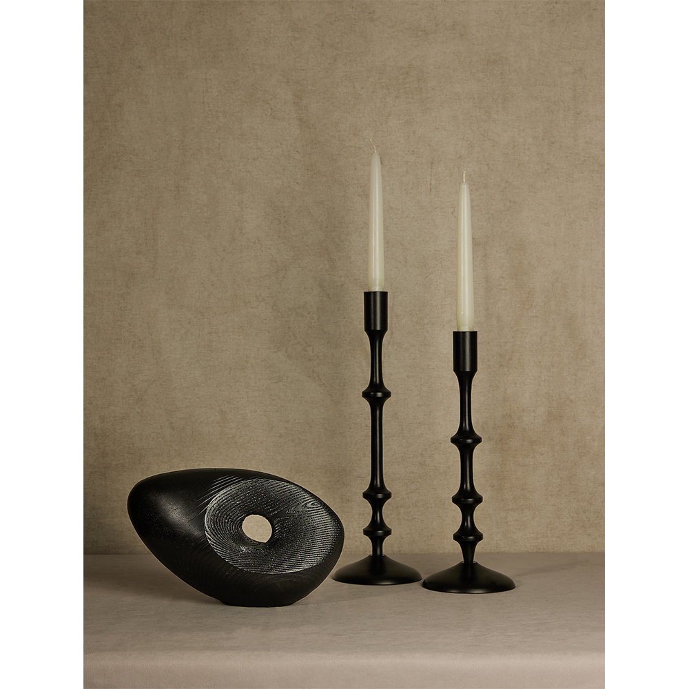 BAAL ΔΙΑΚΟΣΜΗΤΙΚΟ TOTEM 28x12x17 POLYRESIN ΜΑΥΡΟ - Image 2