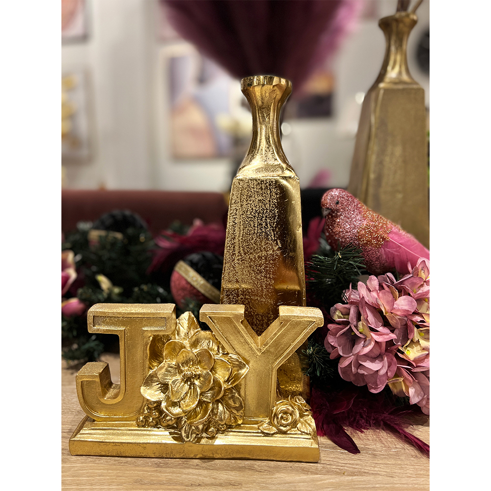 ROYAL ΧΡΙΣΤΟΥΓΕΝΝΙΑΤΙΚΟ ΔΙΑΚΟΣΜΗΤΙΚΟ 20x6x12 POLYRESIN ΧΡΥΣΟ - Image 2