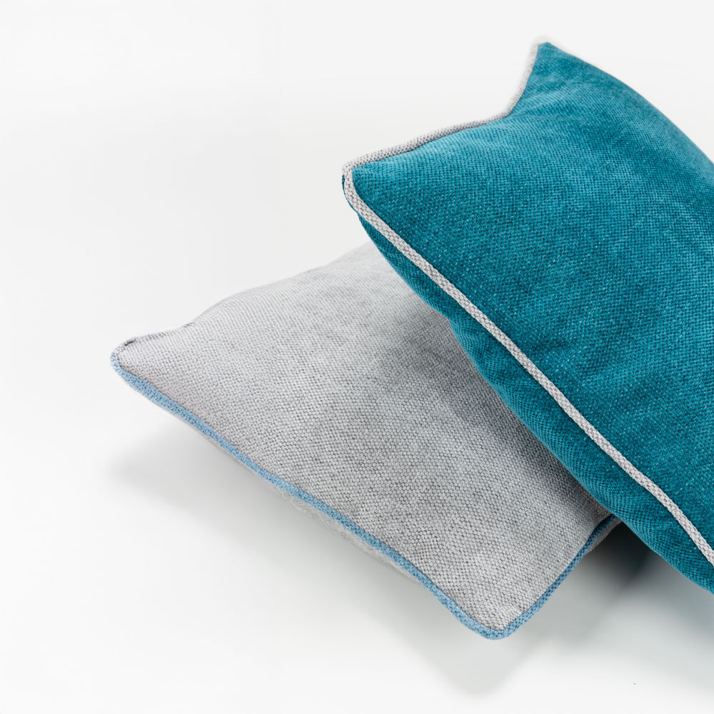 GRIS ΔΙΑΚΟΣΜΗΤΙΚΟ ΜΑΞΙΛΑΡΙ 45x45 POLYESTER ELEPHANT ΜΠΛΕ - Image 4