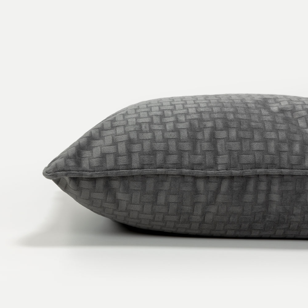 COPENHAGEN ΔΙΑΚΟΣΜΗΤΙΚΟ ΜΑΞΙΛΑΡΙ 45x45 POLYESTER ΓΚΡΙ - Image 4