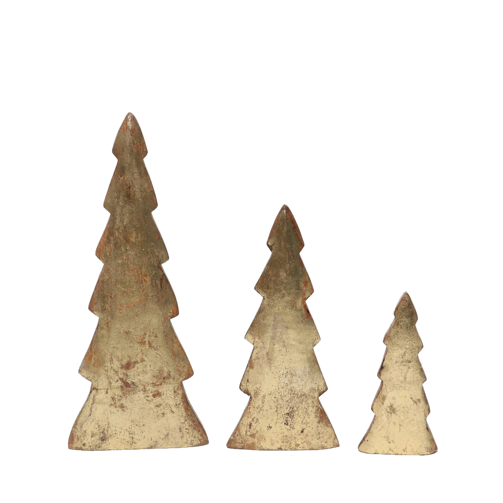 ADVENT ΧΡΙΣΤΟΥΓΕΝΝΙΑΤΙΚΟ ΔΙΑΚΟΣΜΗΤΙΚΟ ΔΕΝΤΡΟ 9x3x20 ΞΥΛΟ MANGO ΧΡΥΣΟ - Image 3