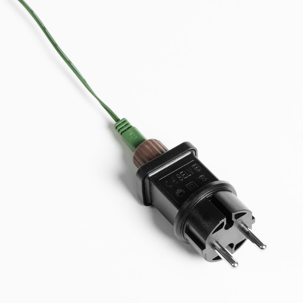 PINE ΧΡΙΣΤΟΥΓΕΝΝΙΑΤΙΚΟ ΔΕΝΤΡΟ ΧΙΟΝΙΣΜΕΝΟ ΜΕ LED 150x150x210 PVC ΠΡΑΣΙΝΟ ΛΕΥΚΟ - Image 5