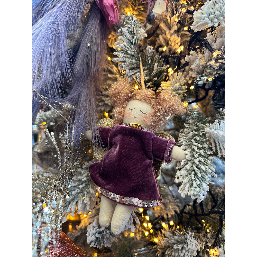 PIXIE ΧΡΙΣΤΟΥΓΓΕΝΙΑΤΙΚΟ ΣΤΟΛΙΔΙ ΚΟΡΙΤΣΙ 11x25 ΥΦΑΣΜΑ ΡΟΖ ΛΕΥΚΟ - Image 4