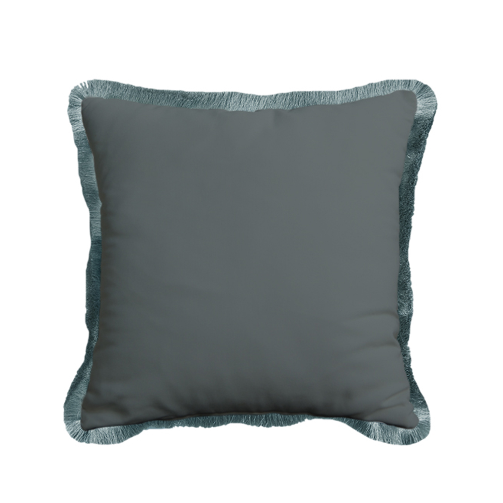 FIORI 2 ΔΙΑΚΟΣΜΗΤΙΚΟ ΜΑΞΙΛΑΡΙ 45x45 ΒΕΛΟΥΔΟ ΠΟΛΥΧΡΩΜΟ ΓΚΡΙ - Image 2