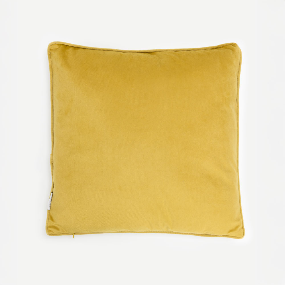 BRILLO ΔΙΑΚΟΣΜΗΤΙΚΟ ΜΑΞΙΛΑΡΙ 45x45 ΒΕΛΟΥΔΟ ΧΡΥΣΟ - Image 2