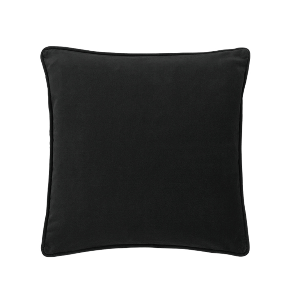 COCKATOO ΔΙΑΚΟΣΜΗΤΙΚΟ ΜΑΞΙΛΑΡΙ 45x45 ΒΕΛΟΥΔΟ ΓΚΡΙ ΛΕΥΚΟ ΜΑΥΡΟ - Image 2