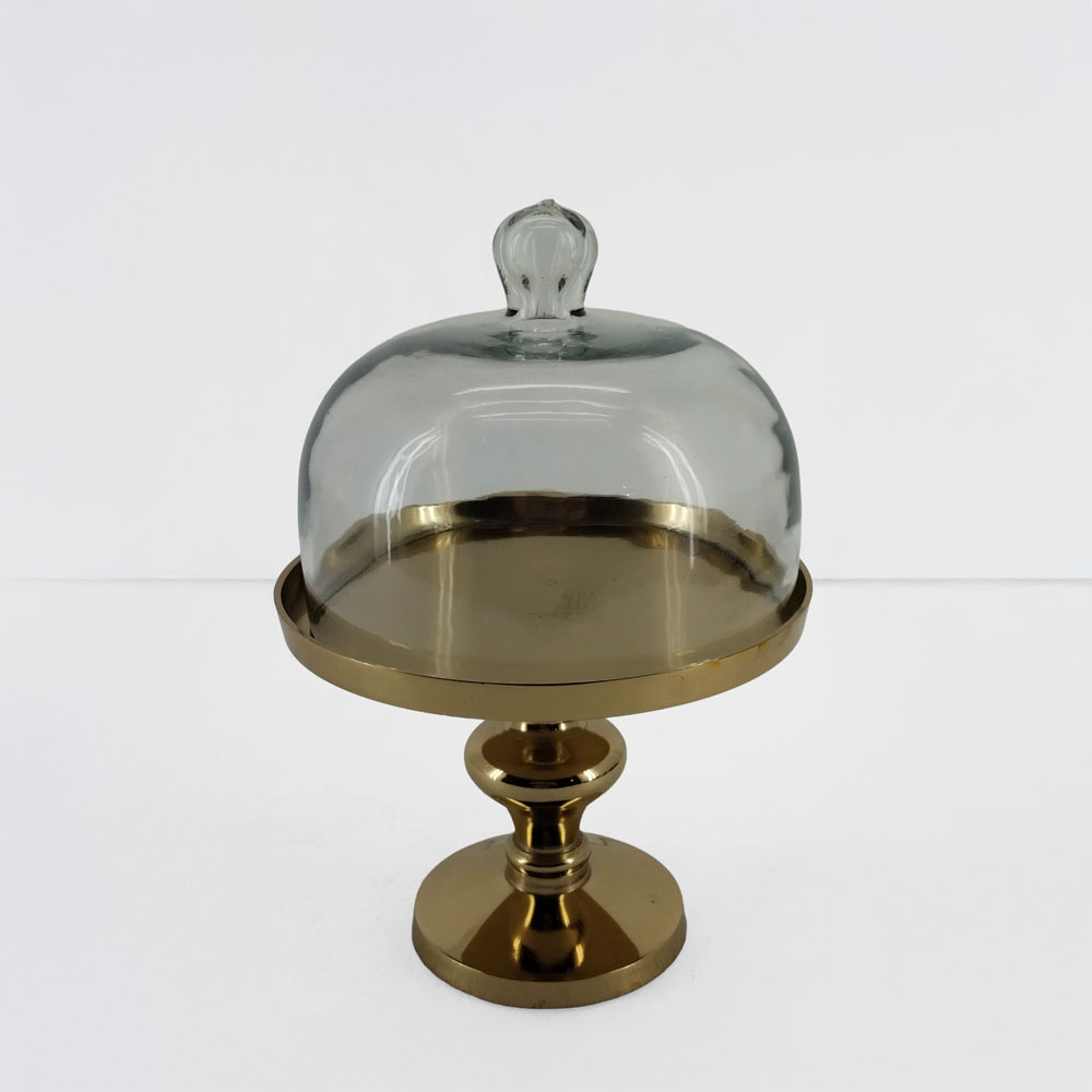 KOLDE ΚΟΥΠ ΜΕ ΚΑΠΑΚΙ 20x20x29 ΑΛΟΥΜΙΝΙΟ ΧΡΥΣΟ ΓΥΑΛΙ