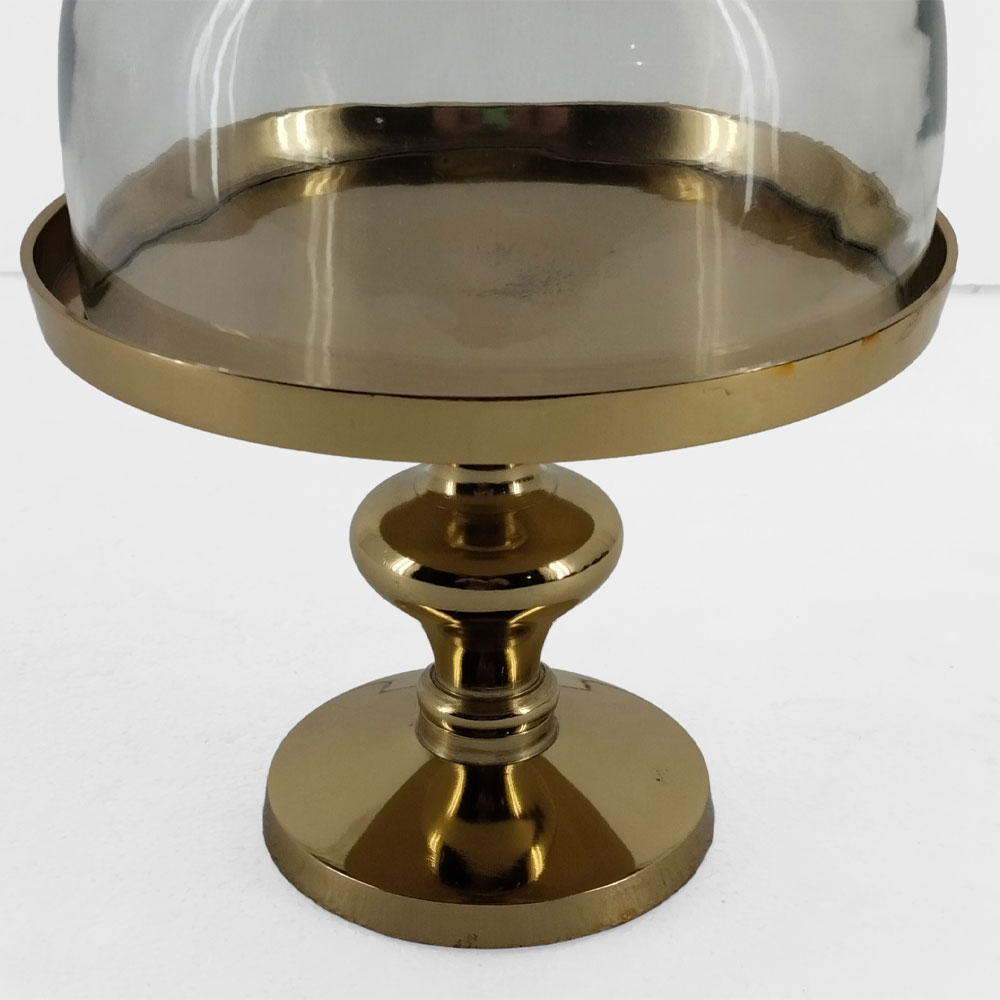 KOLDE ΚΟΥΠ ΜΕ ΚΑΠΑΚΙ 20x20x29 ΑΛΟΥΜΙΝΙΟ ΧΡΥΣΟ ΓΥΑΛΙ - Image 3