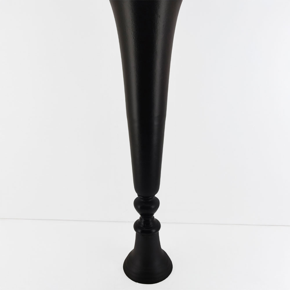 FLORES ΒΑΖΟ 20x20x71 ΑΛΟΥΜΙΝΙΟ ΜΑΥΡΟ - Image 3