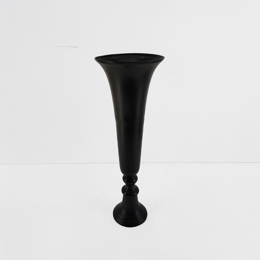 FLORES ΒΑΖΟ 19x19x55 ΑΛΟΥΜΙΝΙΟ ΜΑΥΡΟ