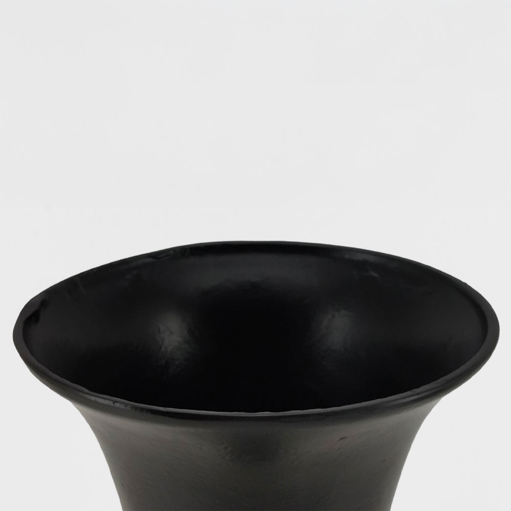 FLORES ΒΑΖΟ 19x19x55 ΑΛΟΥΜΙΝΙΟ ΜΑΥΡΟ - Image 2