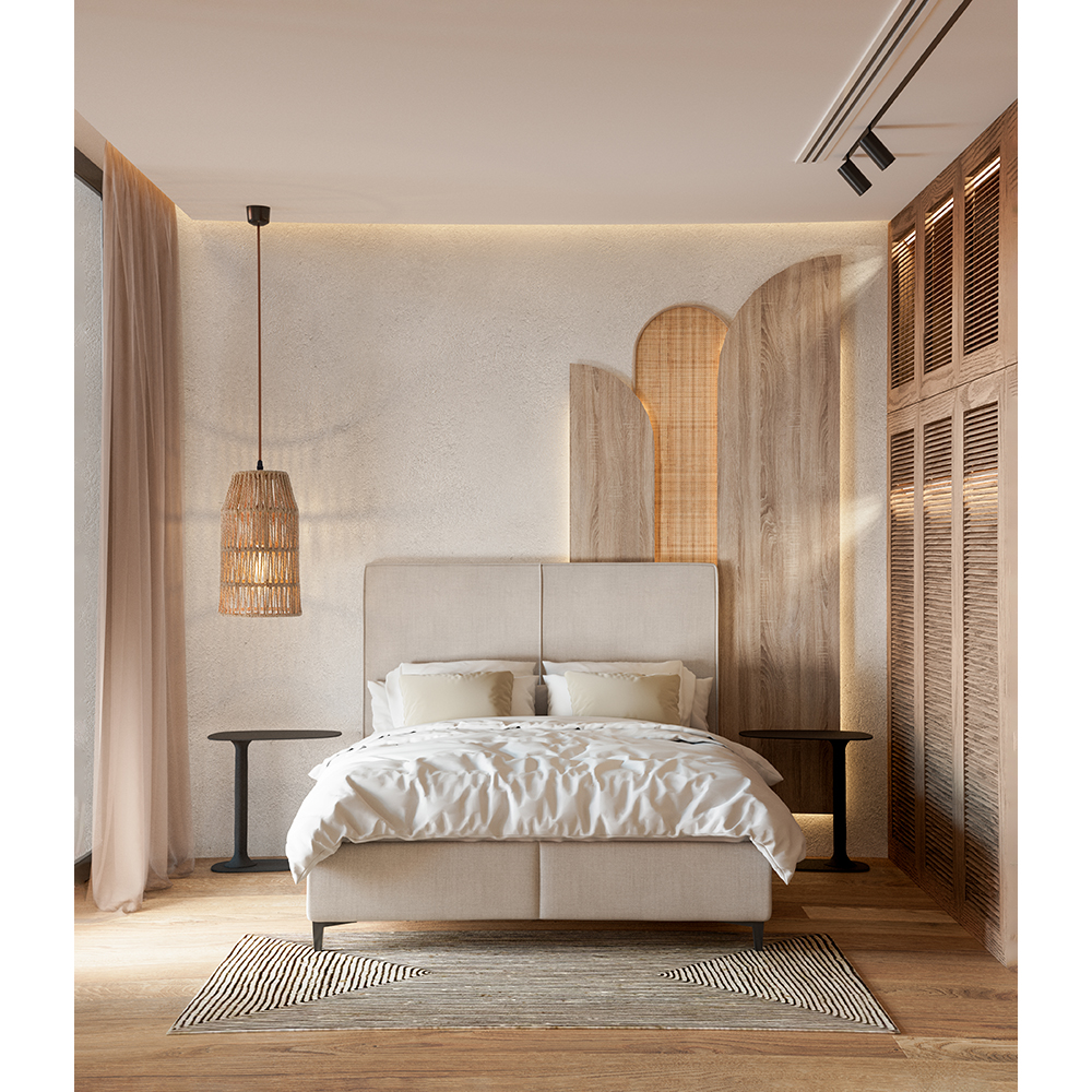 MAMBA ΧΑΛΙ ΣΑΛΟΝΙΟΥ 210x140 ΓΙΟΥΤΑ ΦΥΣΙΚΟ ΜΑΥΡΟ - Image 2