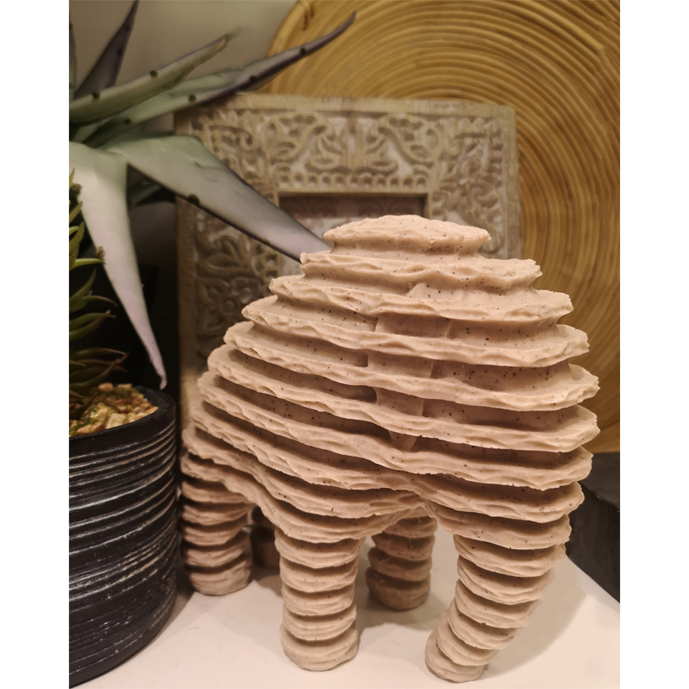 PAIDO ΔΙΑΚΟΣΜΗΤΙΚΟ ΕΛΕΦΑΝΤΑΣ 18x10x16 POLYRESIN ΓΚΡΙ - Image 2
