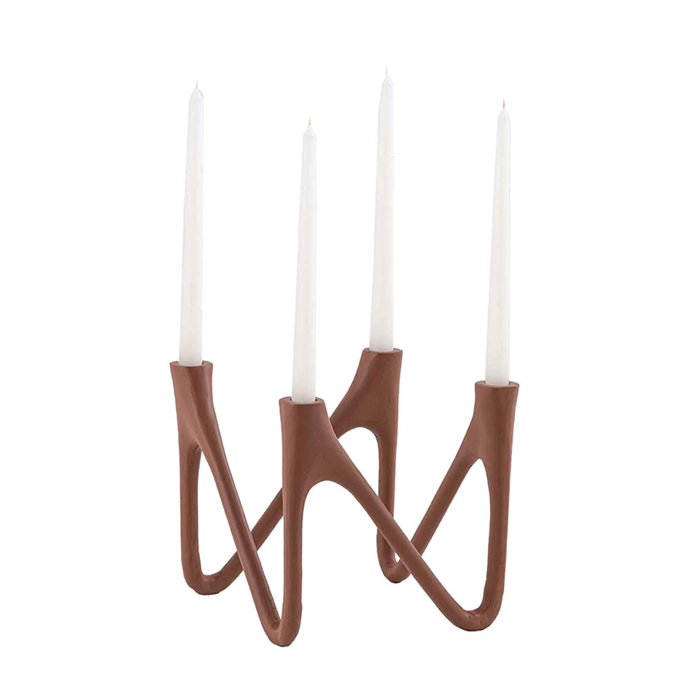 FORMAS ΚΗΡΟΠΗΓΙΟ 22x22x21 ΑΛΟΥΜΙΝΙΟ TERRACOTTA ROUGH - Image 3