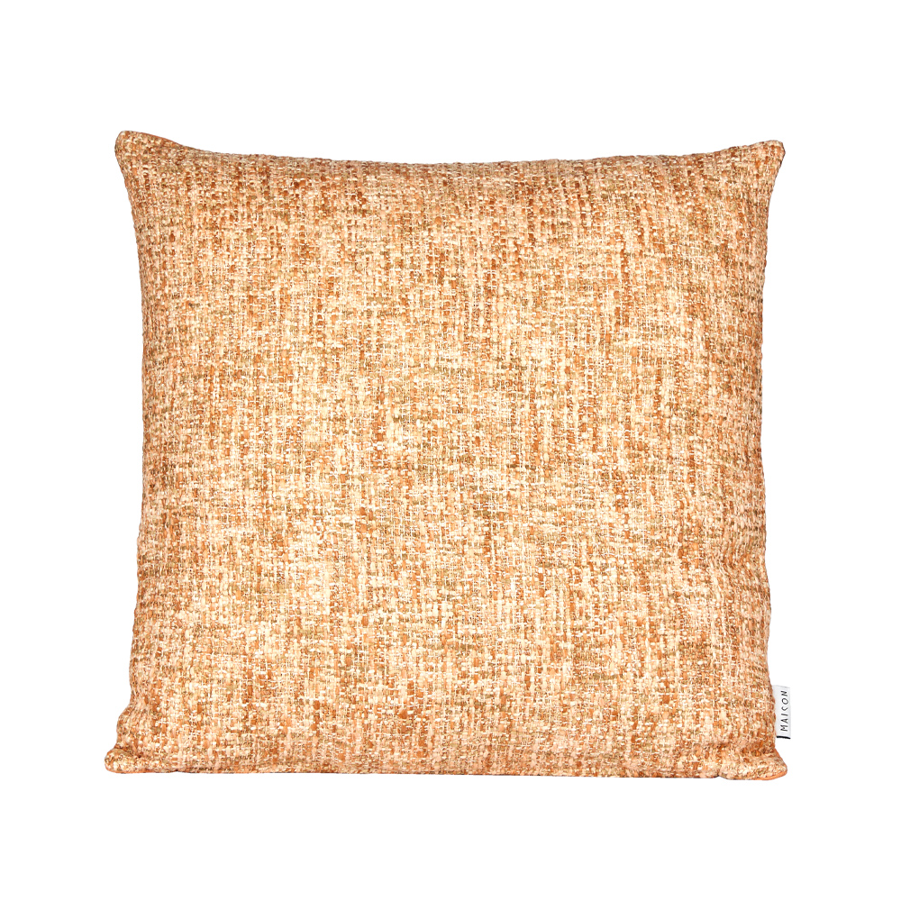 TIMBER TAN B ΔΙΑΚΟΣΜΗΤΙΚΟ ΜΑΞΙΛΑΡΙ 50x50cm ΒΑΜΒΑΚΙ TERRACOTTA ΜΠΕΖ ΒΙΣΚΟΖΗ