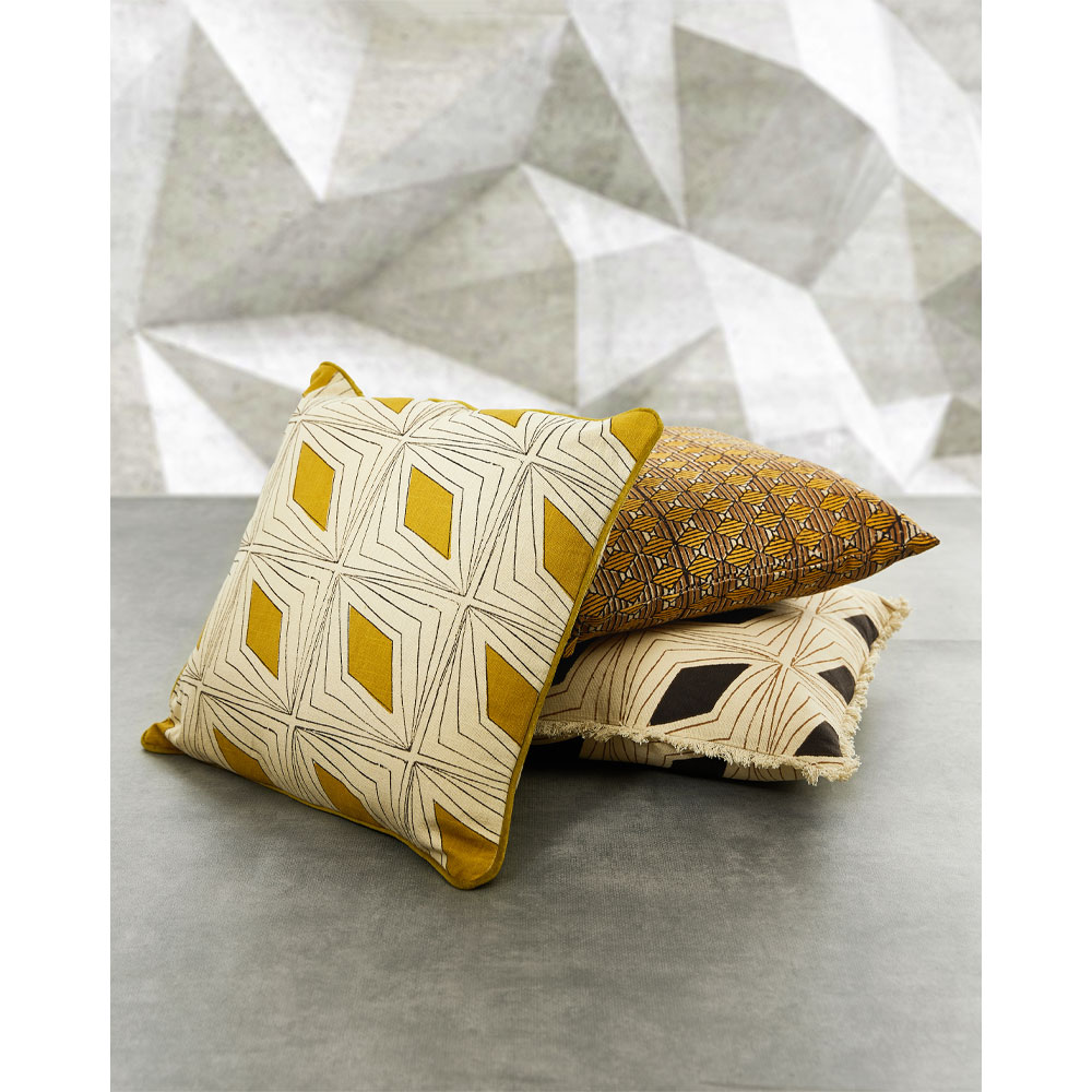 SAMOAN C ΔΙΑΚΟΣΜΗΤΙΚΟ ΜΑΞΙΛΑΡΙ 50x50 ΒΑΜΒΑΚΙ CARAMEL DIJON ΒΙΣΚΟΖΗ - Image 2