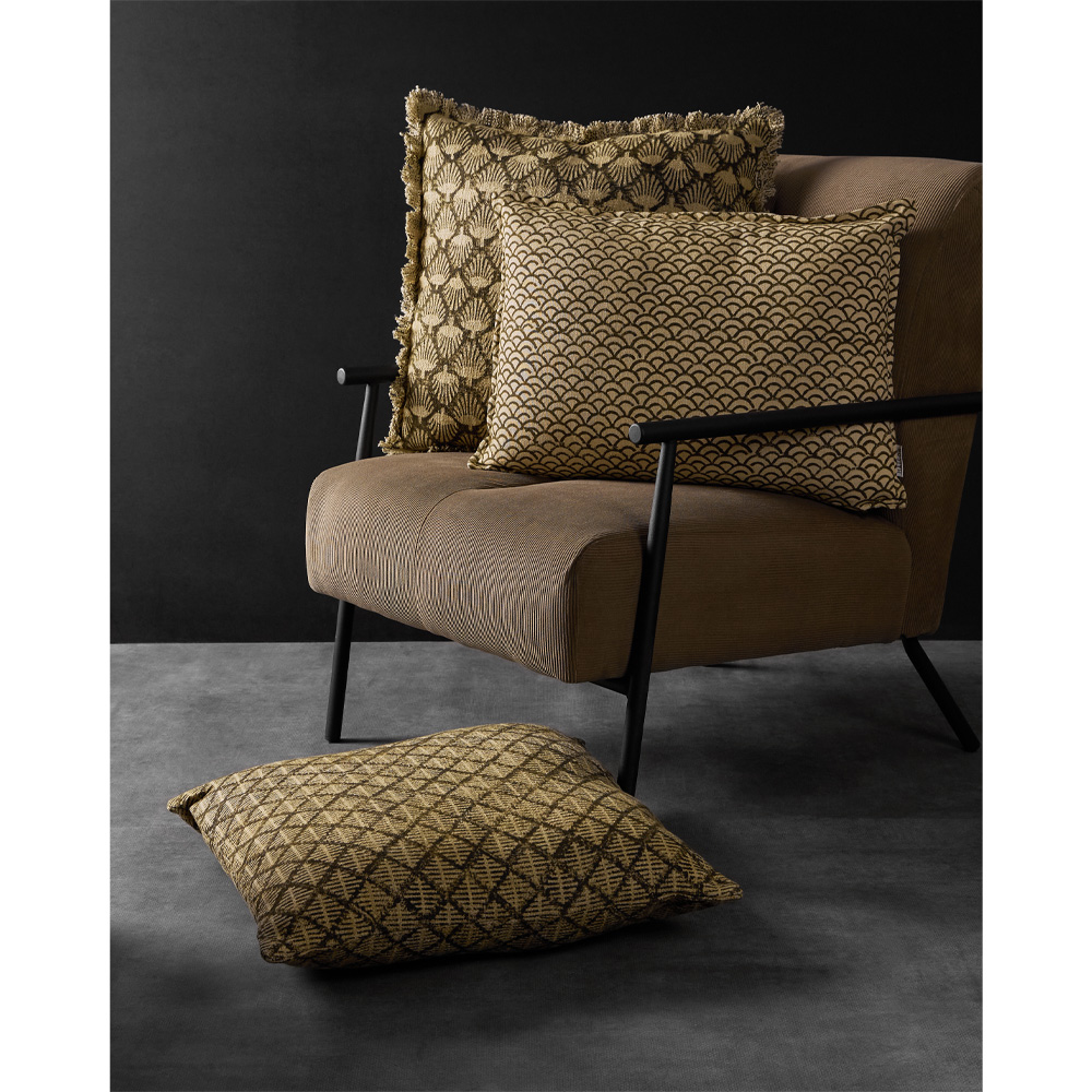 CALLISTE A ΔΙΑΚΟΣΜΗΤΙΚΟ ΜΑΞΙΛΑΡΙ 50x50 ΒΑΜΒΑΚΙ ΛΑΔΙ ΜΠΕΖ ΒΙΣΚΟΖΗ - Image 2