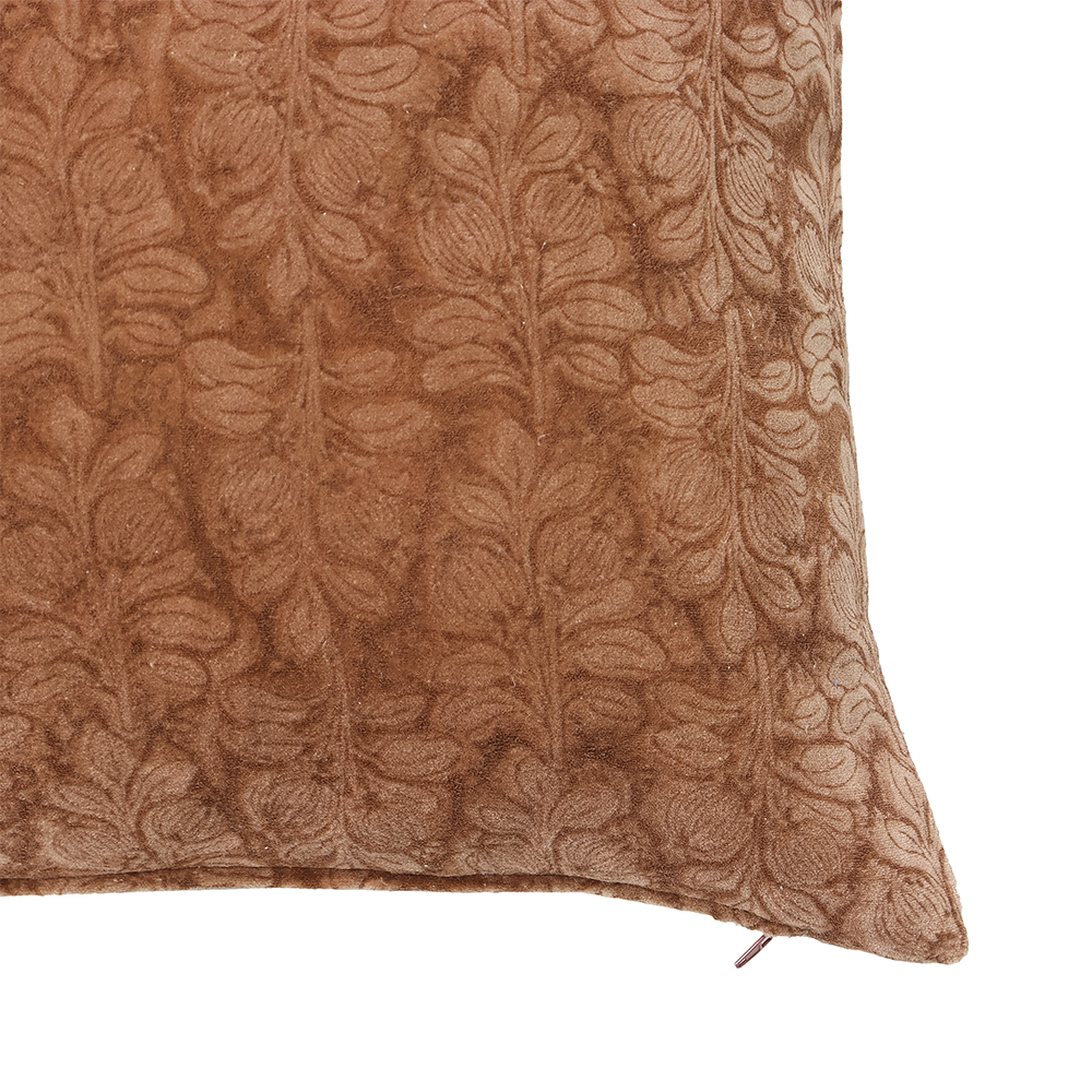 RUSSET A ΔΙΑΚΟΣΜΗΤΙΚΟ ΜΑΞΙΛΑΡΙ 50x50 ΒΑΜΒΑΚΙ CARAMEL ΜΠΕΖ ΒΙΣΚΟΖΗ - Image 3