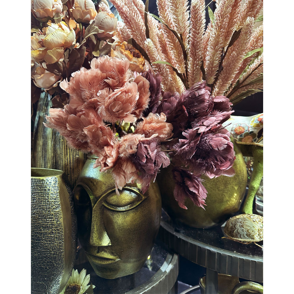 LAUREL DOE ΚΛΑΔΙ ΤΕΧΝΗΤΟ ΜΕ ΦΤΕΡΑ 54 ΦΤΕΡΟ ΜΠΕΖ - Image 2