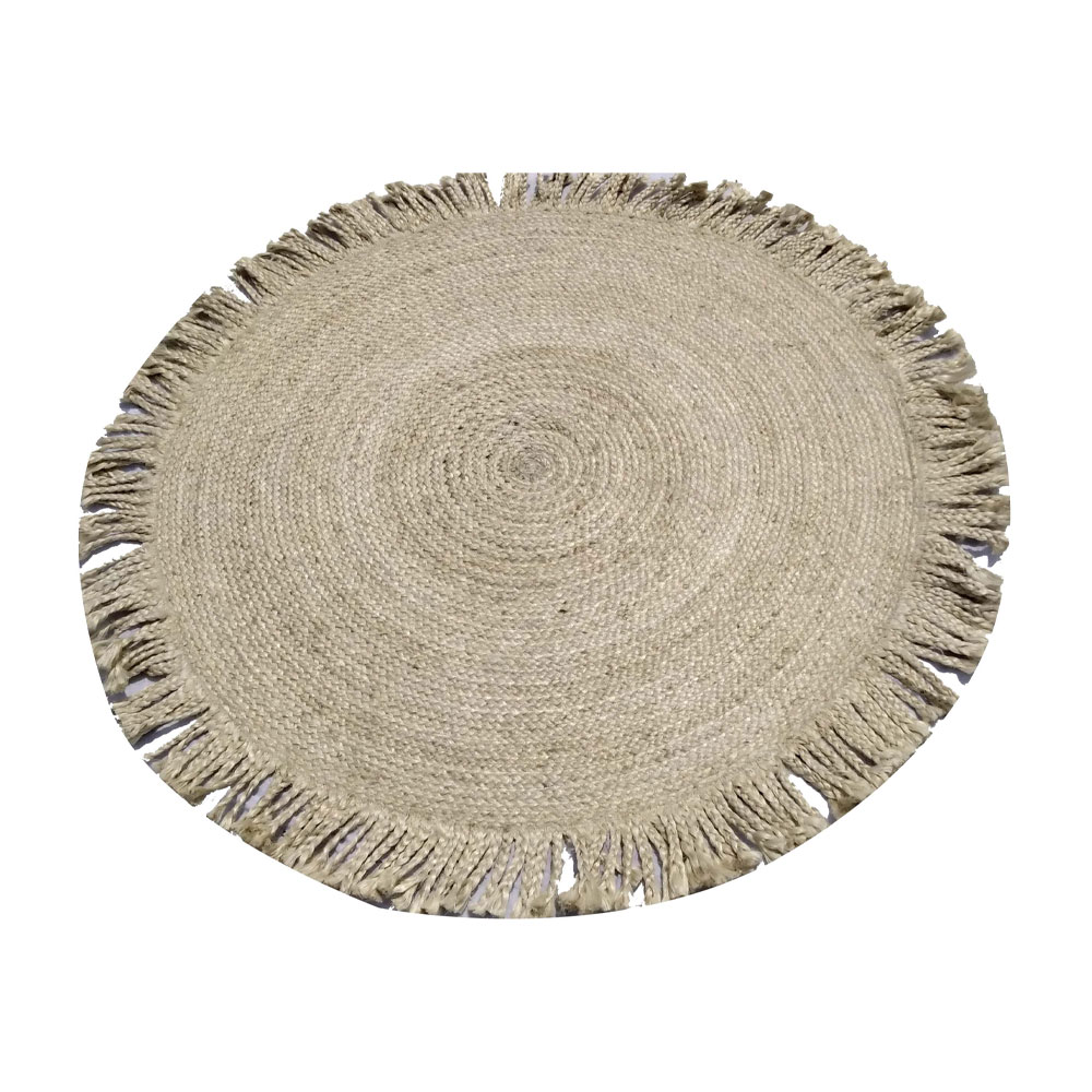 AMARA ΧΑΛΑΚΙ 120x120cm ΓΙΟΥΤΑ ΜΠΕΖ