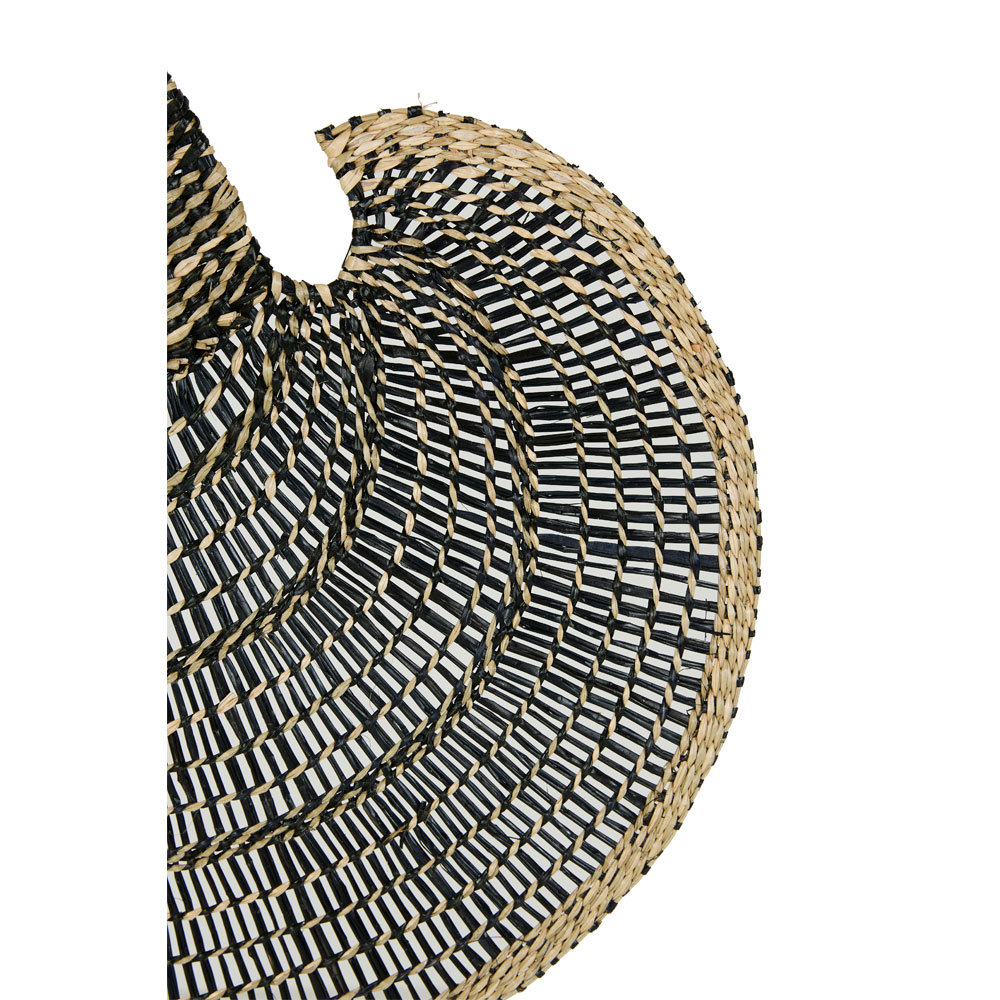 JABBAR ΔΙΑΚΟΣΜΗΤΙΚΟ ΤΟΙΧΟΥ 85x59 SEAGRASS ΦΥΣΙΚΟ ΜΑΥΡΟ - Image 3