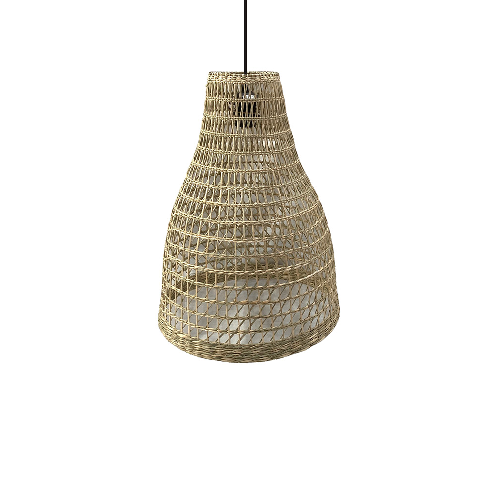 PAROS ΦΩΤΙΣΤΙΚΟ ΟΡΟΦΗΣ 35x35x50cm SEAGRASS ΦΥΣΙΚΟ