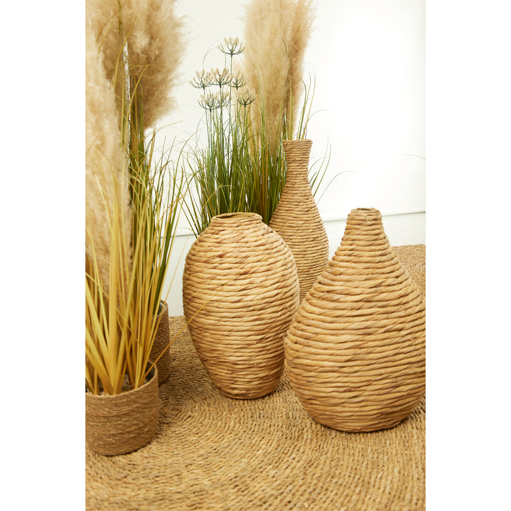 IOS ΒΑΖΟ 26x26x41cm ΥΑΚΙΝΘΟΣ ΦΥΣΙΚΟ - Image 3