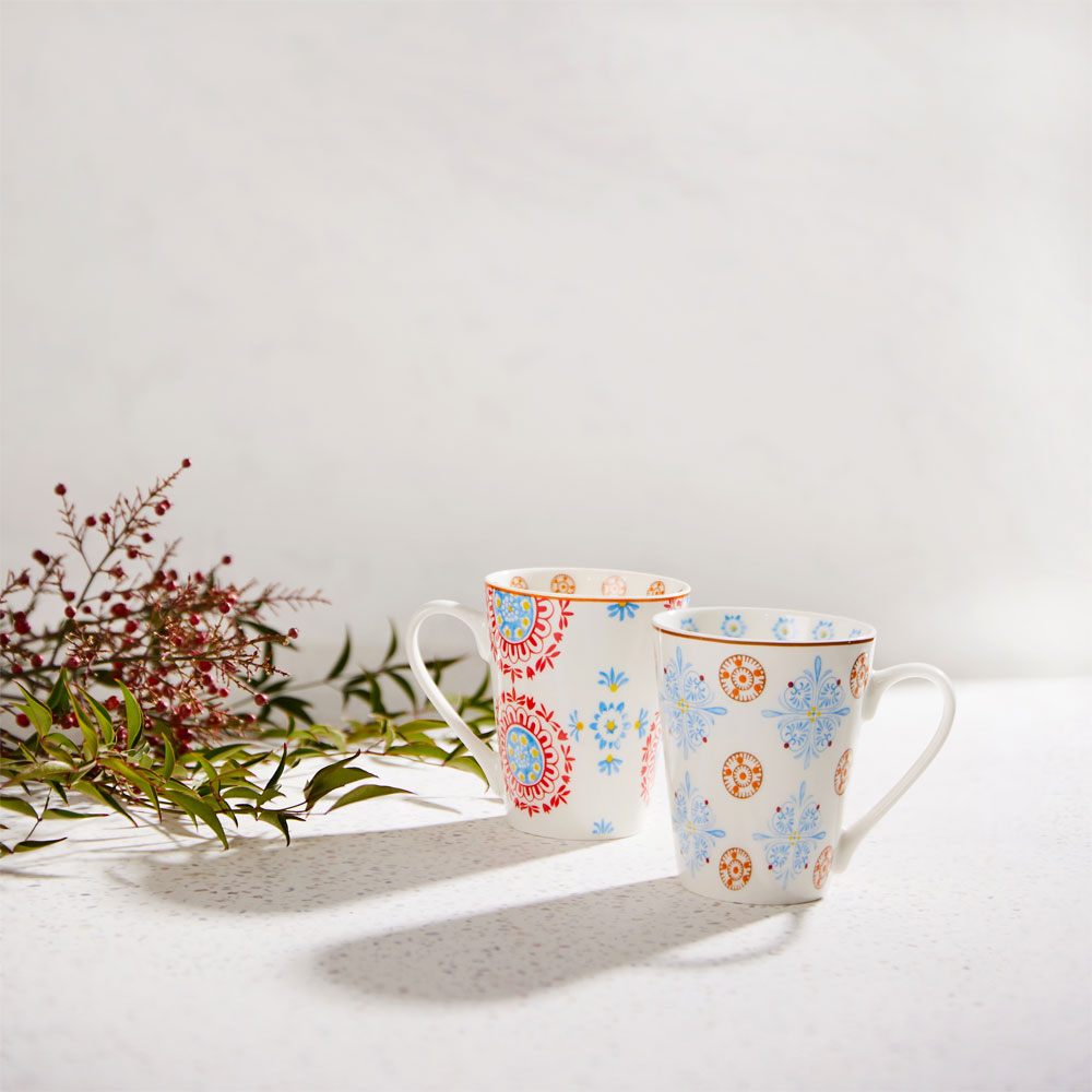 DOLCE ΚΟΥΠΑ 9x9x11 NEW BONE CHINA ΠΟΛΥΧΡΩΜΟ - Image 2