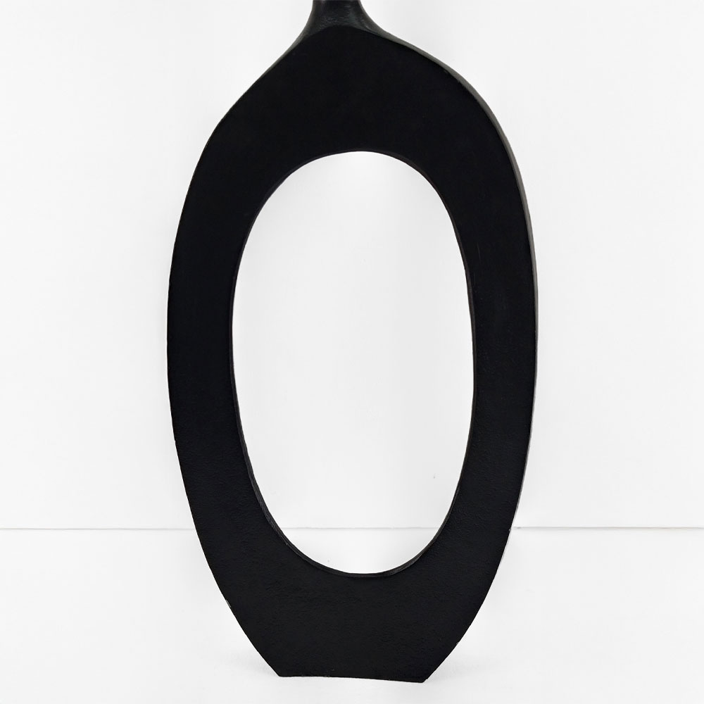 ABSTRACT ΒΑΖΟ 28x5x61 ΑΛΟΥΜΙΝΙΟ ΜΑΥΡΟ - Image 3