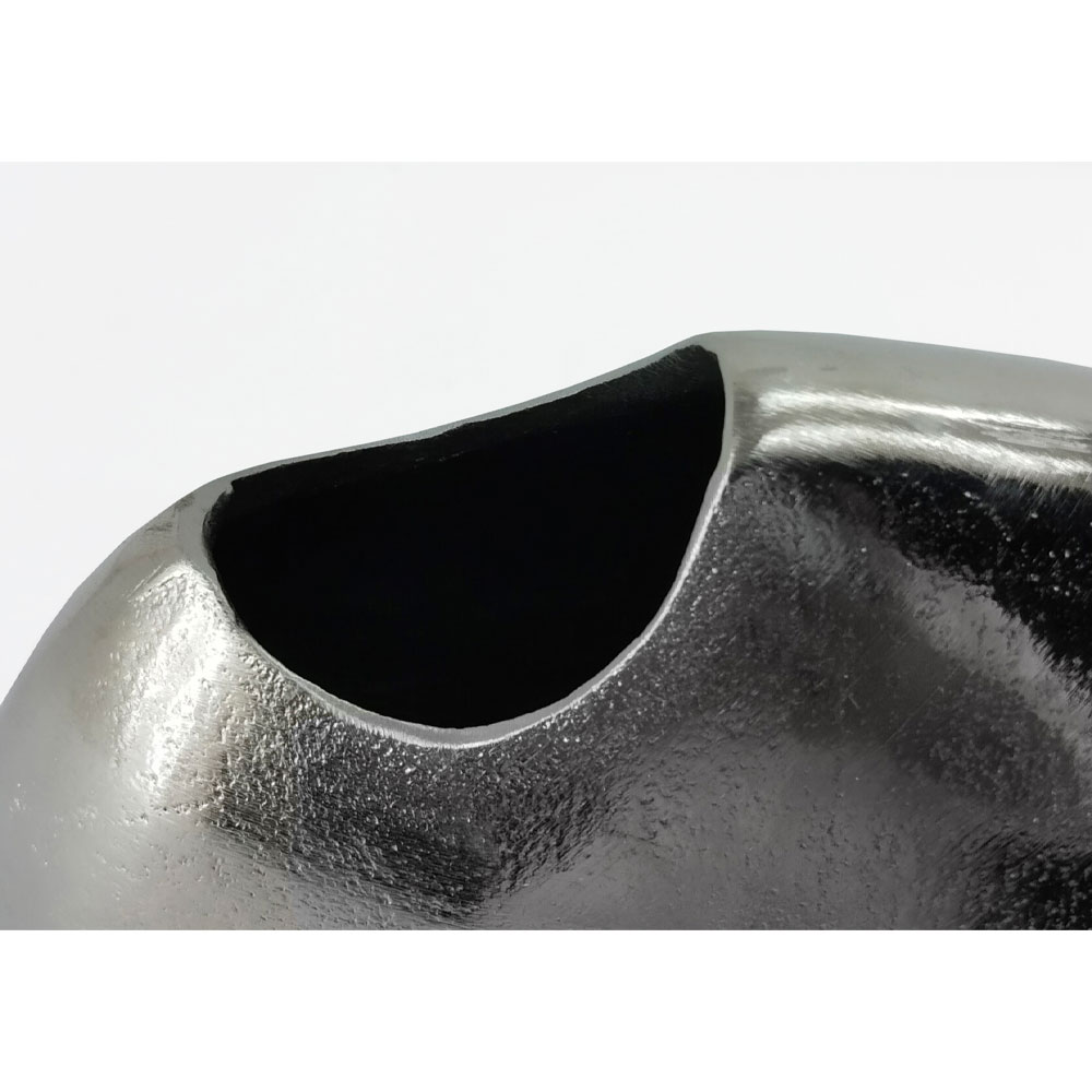 DOTO ΒΑΖΟ 21x12x26 ΑΛΟΥΜΙΝΙΟ SILVER NICKEL - Image 2