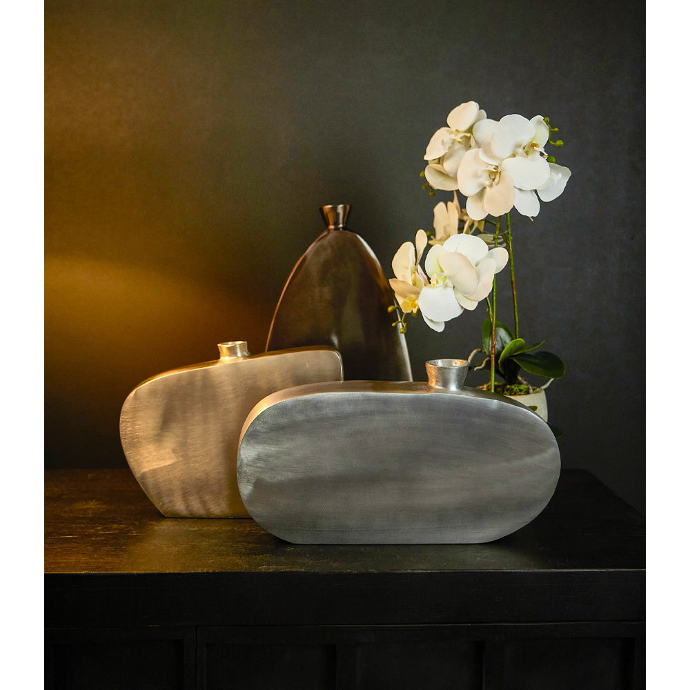 OMNIA ΒΑΖΟ 20x6x41 ΑΛΟΥΜΙΝΙΟ ΑΝΘΡΑΚΙ - Image 2