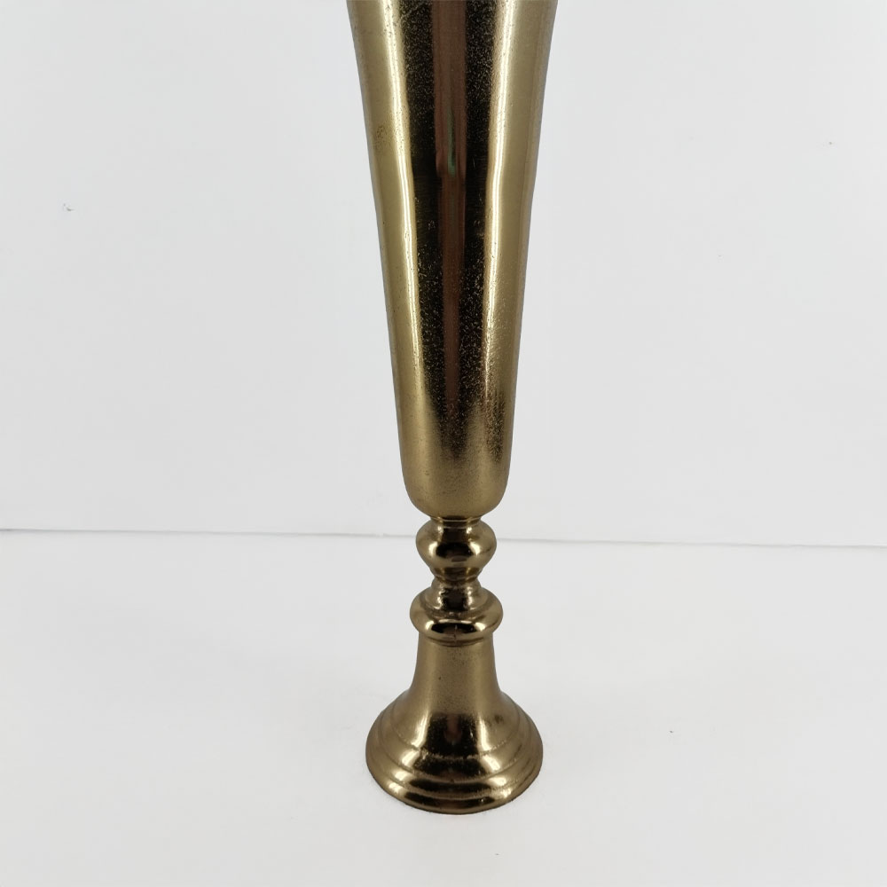 FLORES ΒΑΖΟ 19x19x55 ΑΛΟΥΜΙΝΙΟ ΧΡΥΣΟ - Image 3